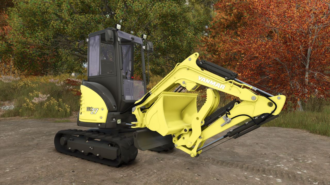 Екскаватор Yanmar Vio 27-6 для Farming Simulator 25