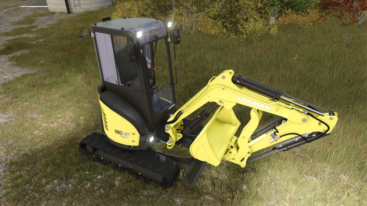 Екскаватор Yanmar Vio 27-6 для Farming Simulator 25