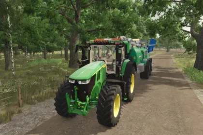Tractor John Deere 7R Series for Farming Simulator 25