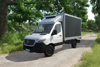 Furgon Mercedes-Benz Sprinter MK3 do Farming Simulator 25