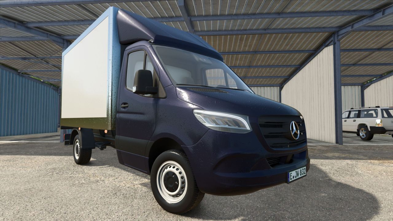 Фургон Mercedes-Benz Sprinter MK3 для Farming Simulator 25