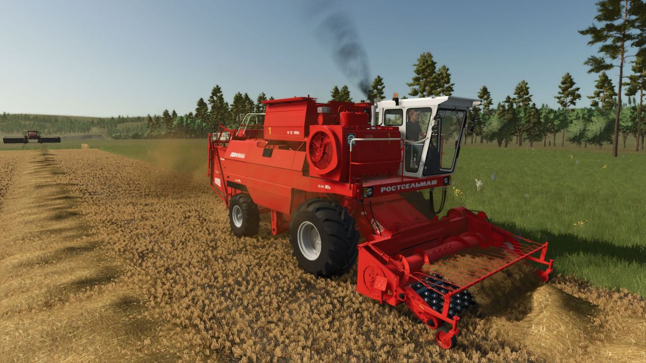 Combine Harvester Rostselmash Don 1500/1500A for Farming Simulator 25