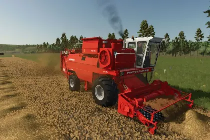 Combine Harvester Rostselmash Don 1500/1500A for Farming Simulator 25 — 3
