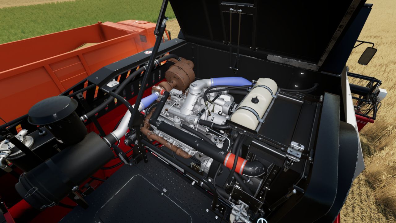 Комбайн Rostselmash Vector 410 для Farming Simulator 25