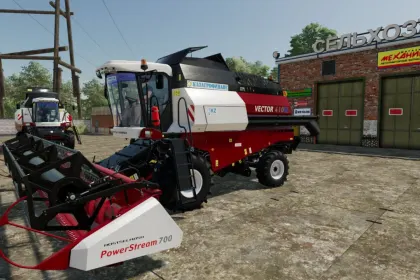 Комбайн Rostselmash Vector 410 для Farming Simulator 25 — 3