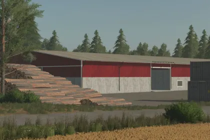 Карта Pinewood Forest для Farming Simulator 25