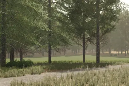 Карта Pinewood Forest для Farming Simulator 25 — 2
