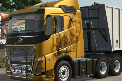 Вантажівка Volvo FH16 6x4 для Farming Simulator 25