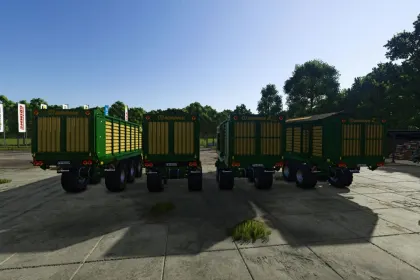 Пакет причепів Krone ZX для Farming Simulator 25 — 3