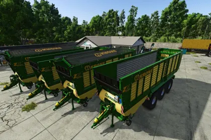 Пакет причепів Krone ZX для Farming Simulator 25 — 4