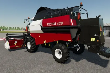 Kombajn Rostselmash Vector 420/425 do Farming Simulator 22 — 4