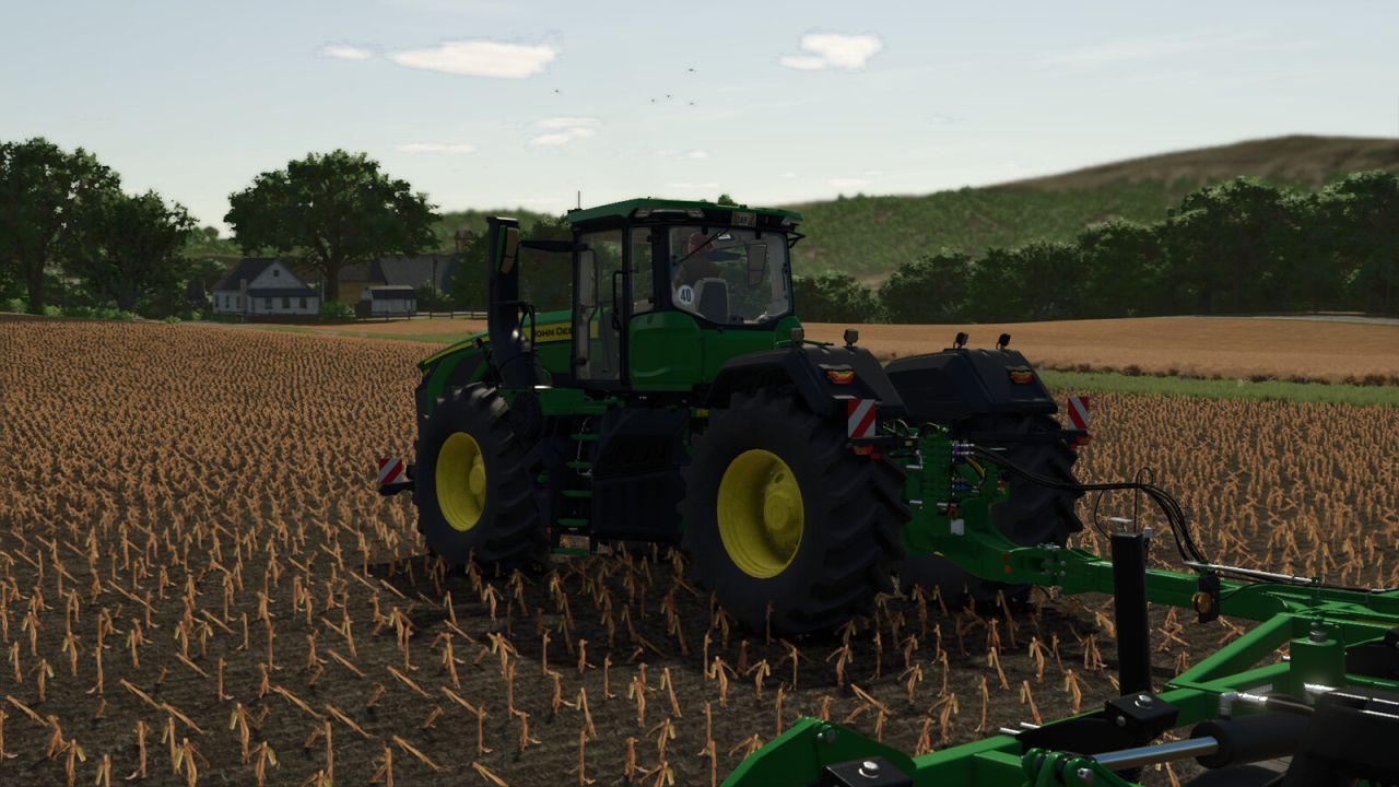 Трактор John Deere 9R High Horsepower Series для Farming Simulator 25