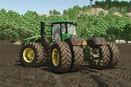 Трактор John Deere 9R High Horsepower Series для Farming Simulator 25 — 5