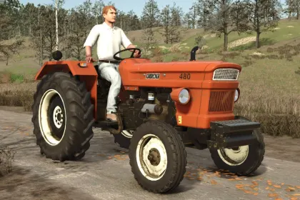 Трактор Fiat 480 для Farming Simulator 25