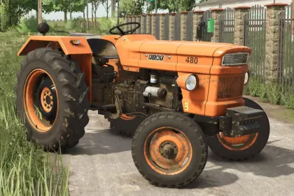 Трактор Fiat 480 для Farming Simulator 25 — 2