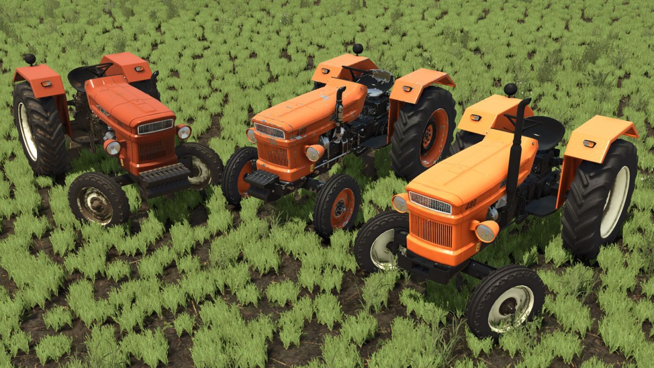 Трактор Fiat 480 для Farming Simulator 25