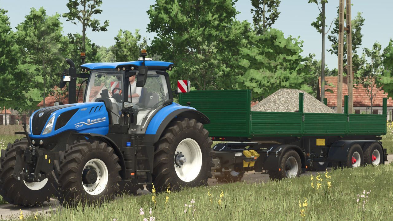 Напівпричіп 1960-х років для Farming Simulator 25