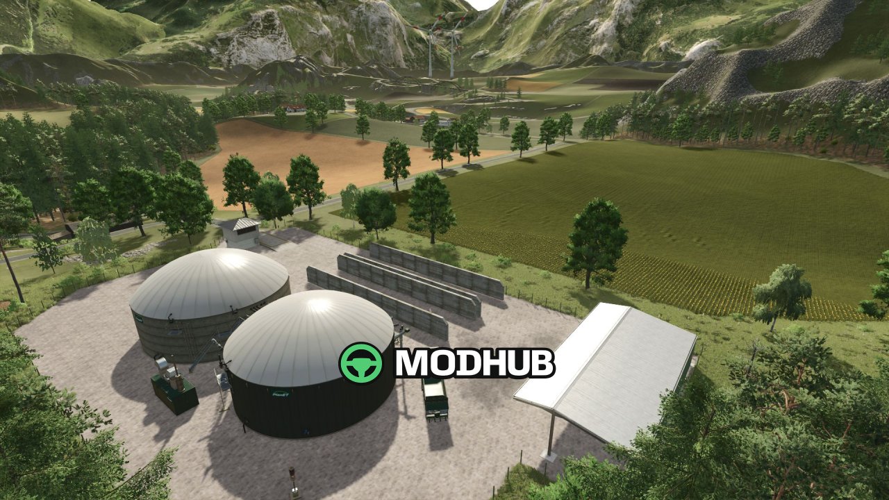 New Mod-Map Gamsting 2K25 v1200 for FS25 — Atmospheric Bavarian Valley