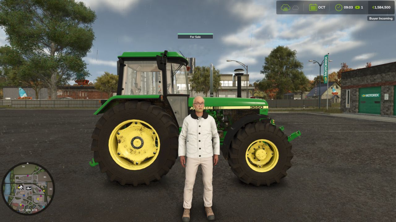 Скрипт Продажу Техніки для Farming Simulator 25