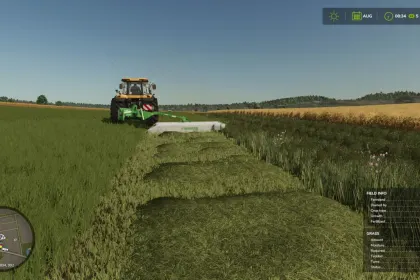 Мод для сушіння сіна для Farming Simulator 25 — 1