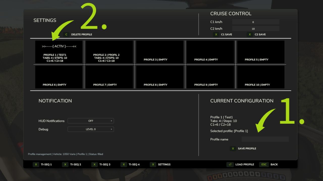Скрипт Teach-IN Extension для Farming Simulator 25