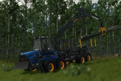Пакет лісозаготівельних машин Rottne для Farming Simulator 25 — 1