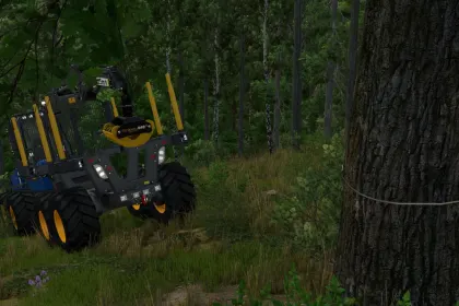 Пакет лісозаготівельних машин Rottne для Farming Simulator 25 — 4