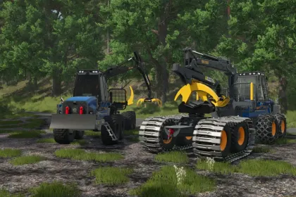 Пакет лісозаготівельних машин Rottne для Farming Simulator 25 — 6