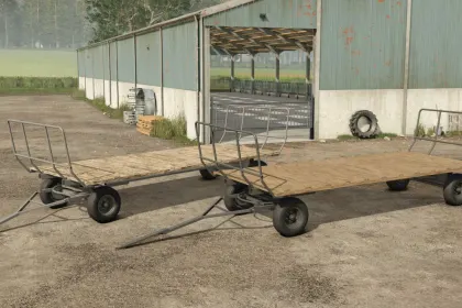 Selbstgebauter Anhänger für Farming Simulator 25