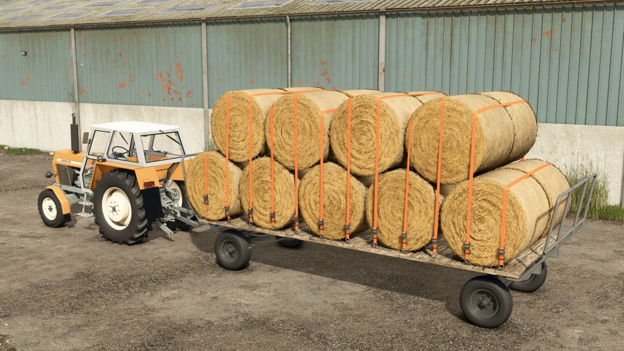 Причіп домашнього виготовлення для Farming Simulator 25