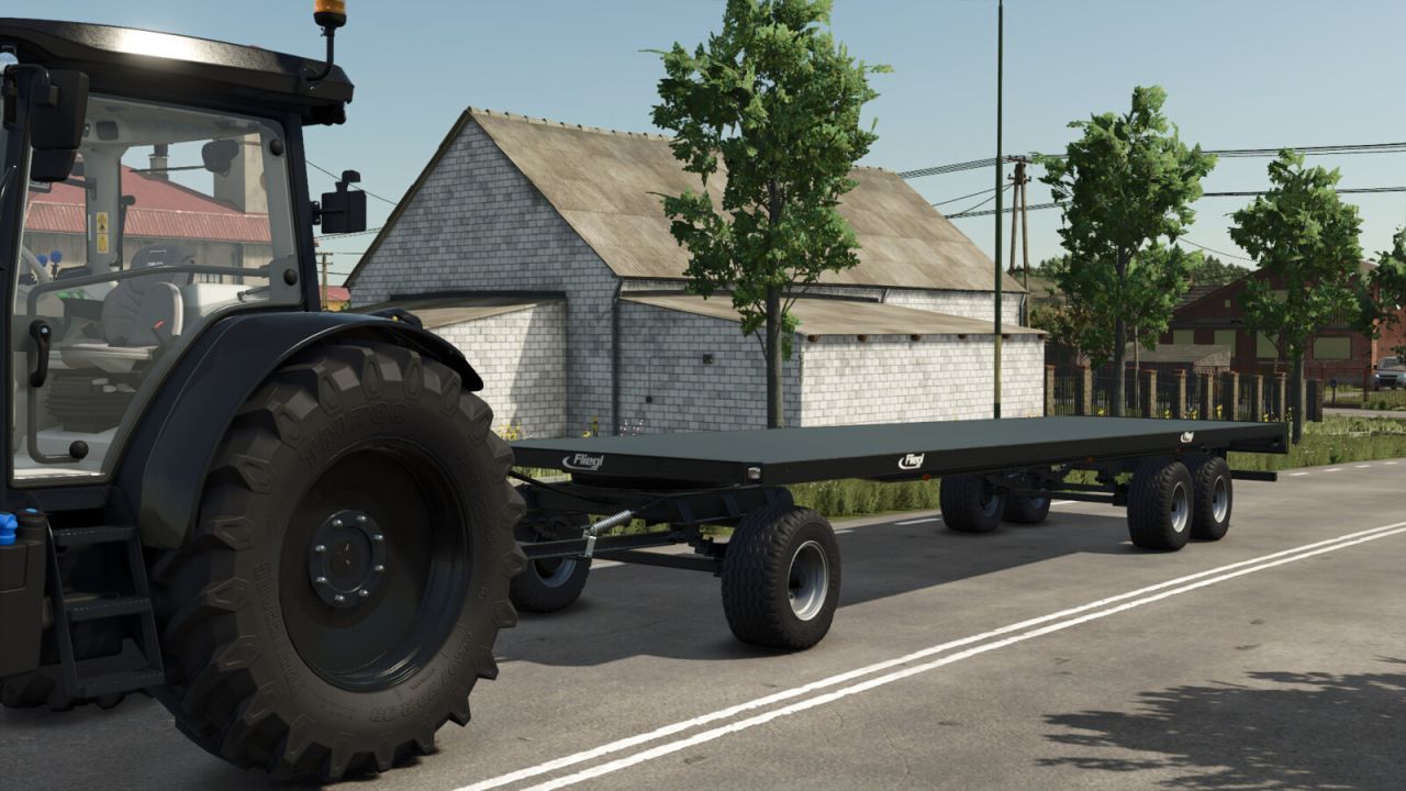 Причіп Fliegl DPW 180 для Farming Simulator 25