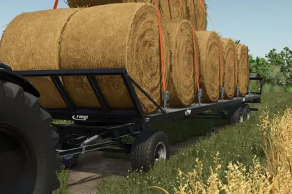 Причіп Fliegl DPW 180 для Farming Simulator 25 — 3