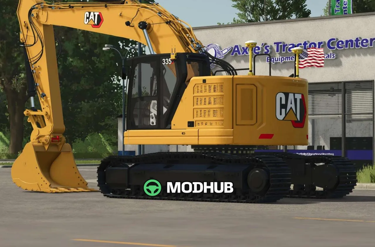 Mod na Nowy Potężny Koparko-ładowarka Cat 335NG dla FS25