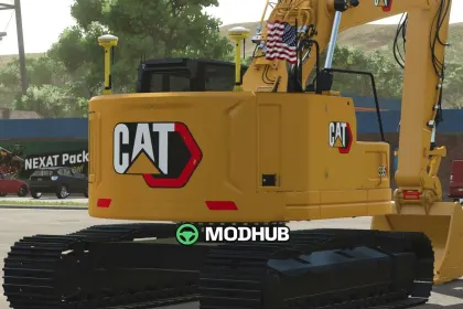 Mod na Nowy Potężny Koparko-ładowarka Cat 335NG dla FS25