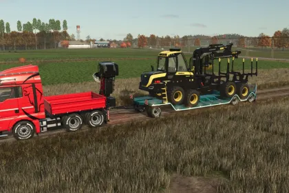 Lizard Forestry Special Tieflader TL38 für Farming Simulator 25