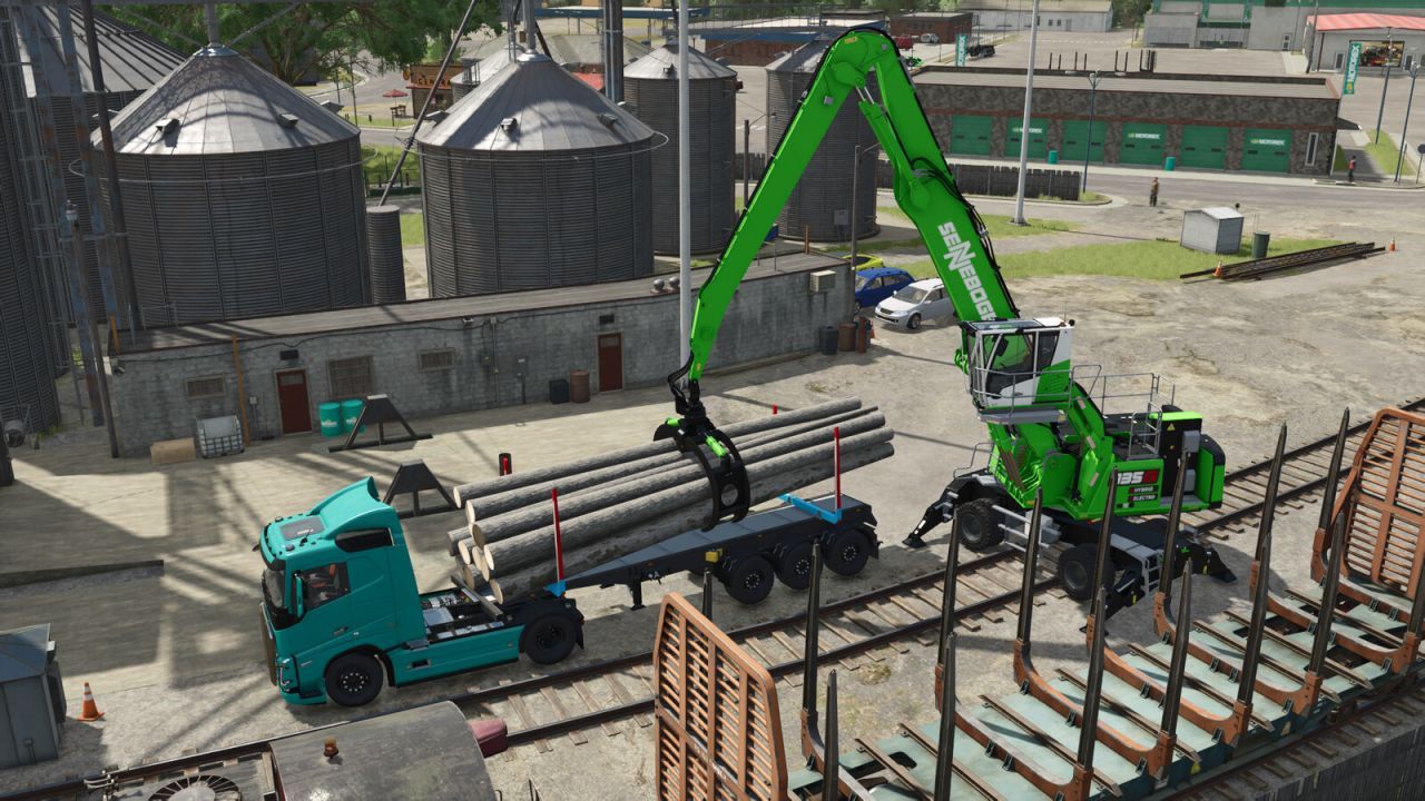 Пакет причепів Fliegl Timber Runner для Farming Simulator 25