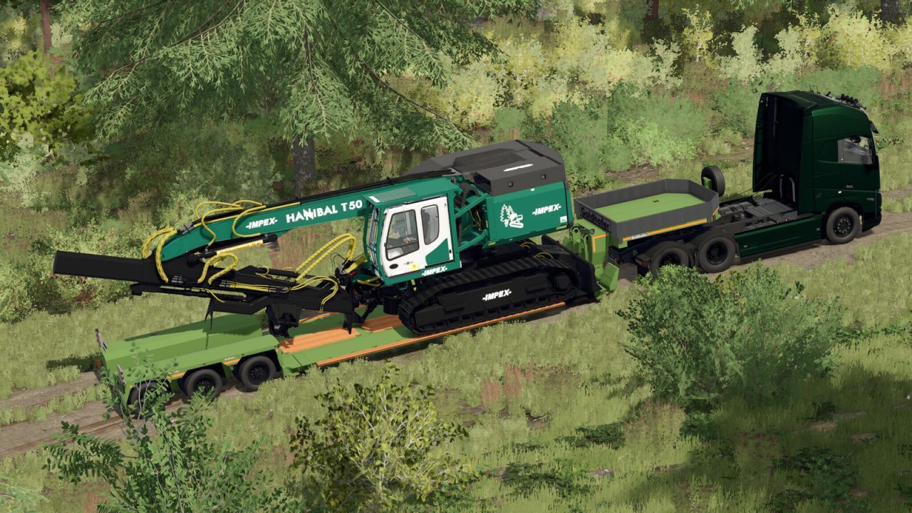 Причіп Goldhofer STZ-VP Pack для Farming Simulator 25