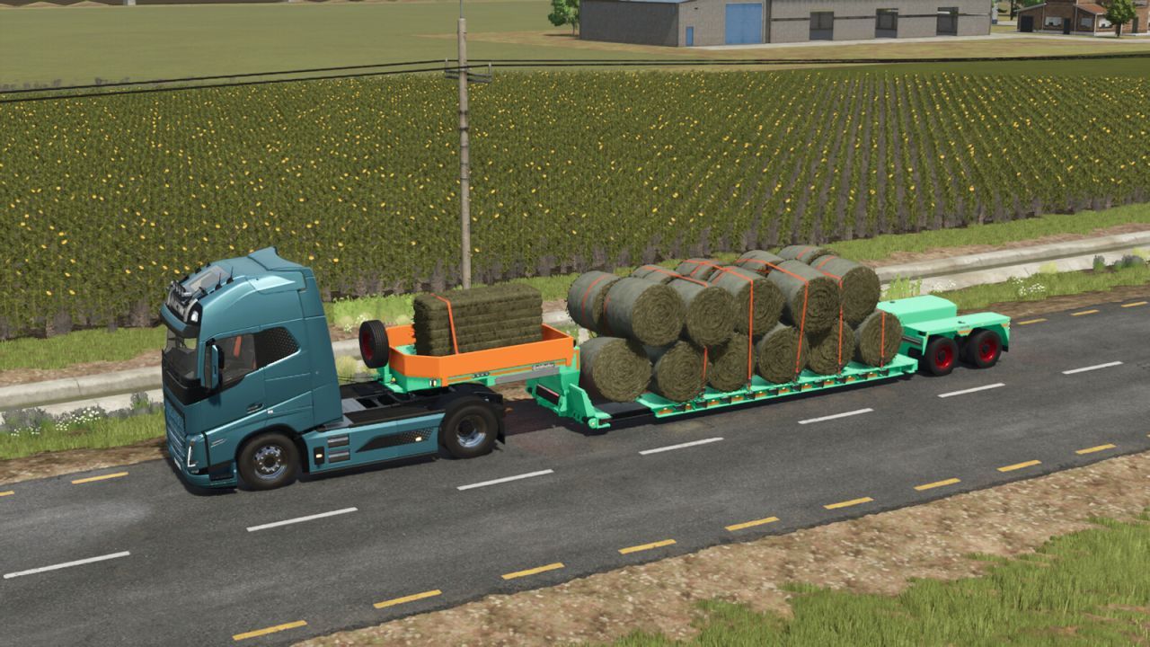 Причіп Goldhofer STZ-VP Pack для Farming Simulator 25