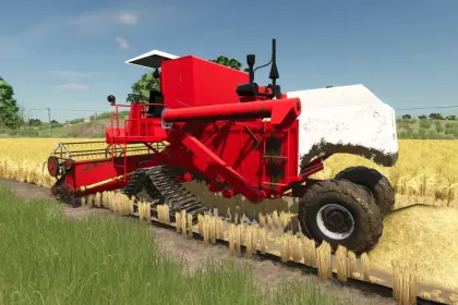 Комбайн Lizard SM 1200 для Farming Simulator 25 — 3