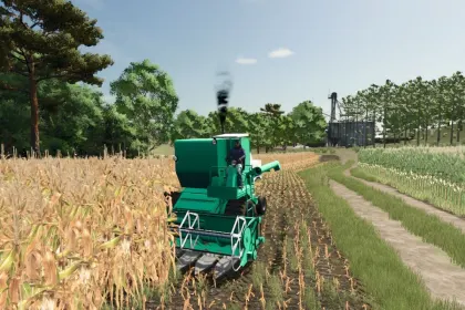 Комбайн Lizard SM 1200 для Farming Simulator 25 — 5