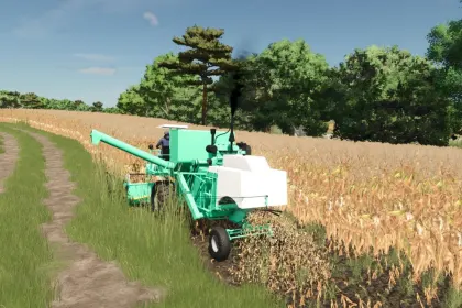 Комбайн Lizard SM 1200 для Farming Simulator 25 — 6