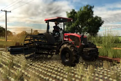 Трактор Mahindra 86-110 для Farming Simulator 25 — 2
