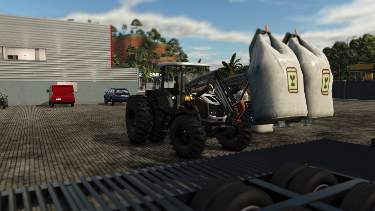 Трактор Mahindra 86-110 для Farming Simulator 25