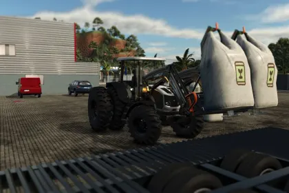 Трактор Mahindra 86-110 для Farming Simulator 25 — 4