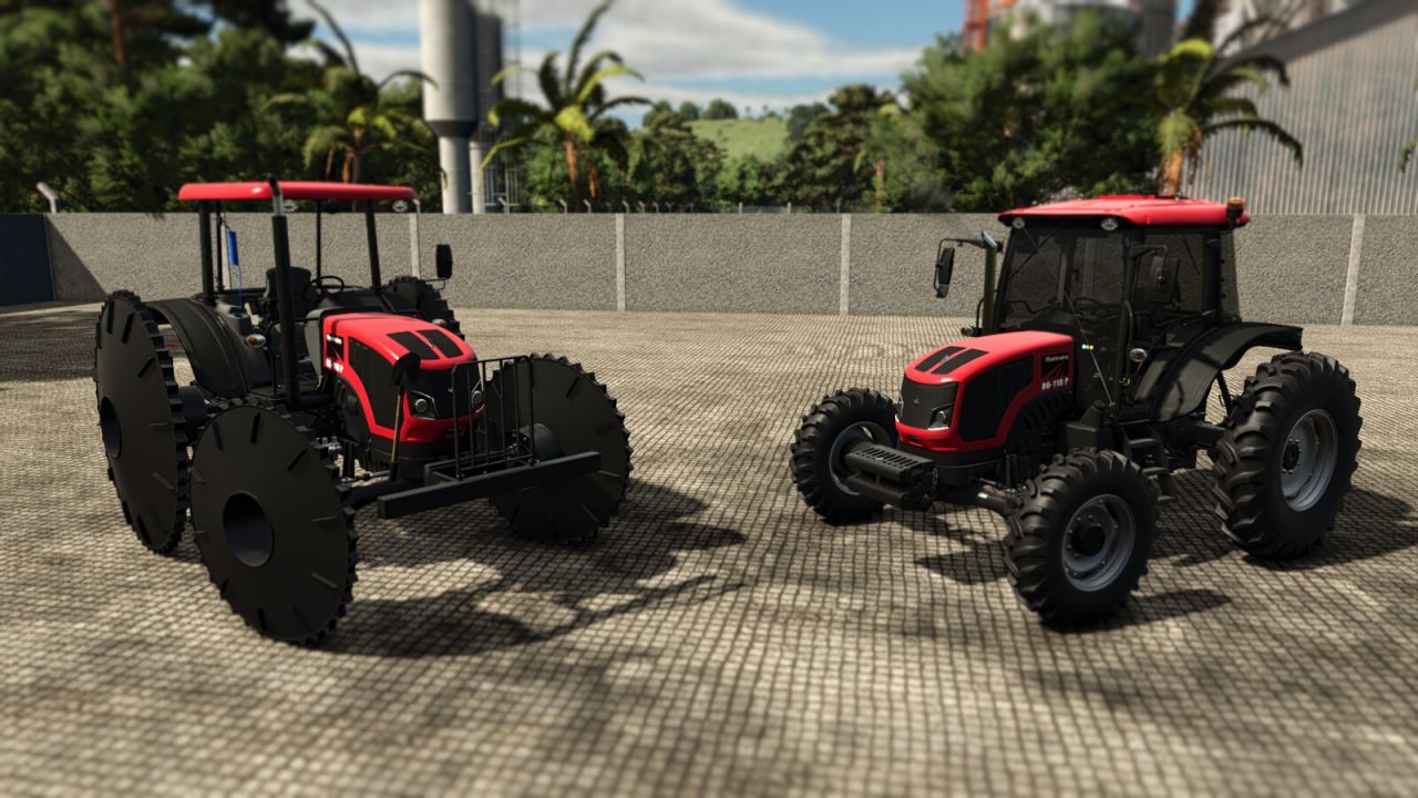 Трактор Mahindra 86-110 для Farming Simulator 25