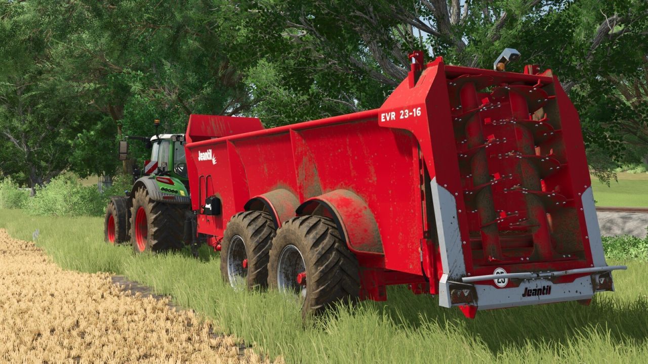 Розкидач гною Jeantil EVR 23-16 EPAN5 для Farming Simulator 25