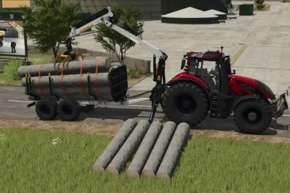 Лісозаготівельний пак Kesla для Farming Simulator 25 — 1