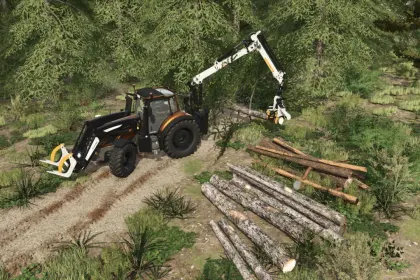 Лісозаготівельний пак Kesla для Farming Simulator 25 — 2