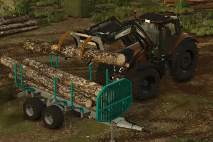 Лісозаготівельний пак Kesla для Farming Simulator 25 — 5