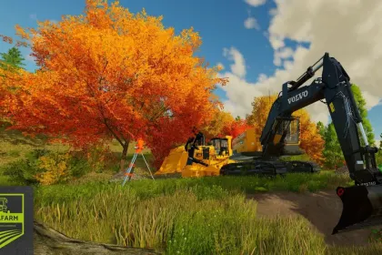 Effektives TerraFarm für Farming Simulator 25 — Erdarbeiten und Planung mit Technik — 1